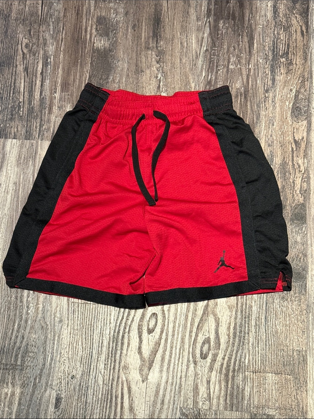 Red and Black Jordan basketball Shorts